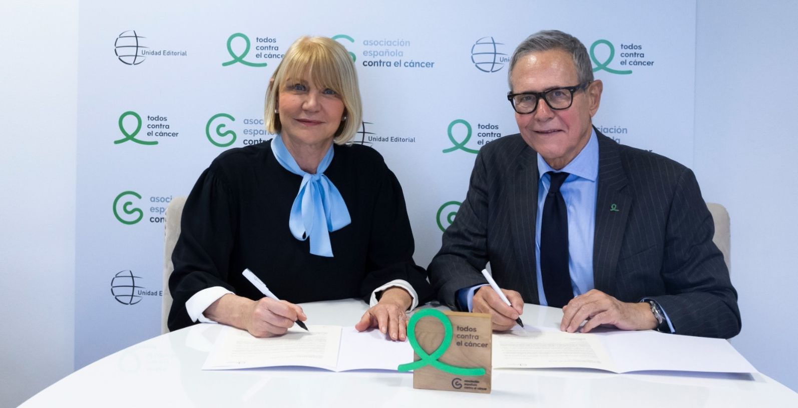 Unidad Editorial firma el acuerdo de adhesión a Todos Contra el Cáncer