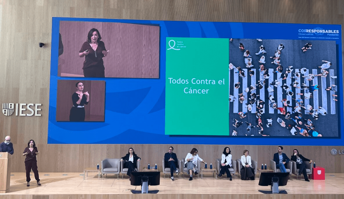 ¡Todos Contra el Cáncer presenta su iniciativa en las Jornadas Corresponsables!